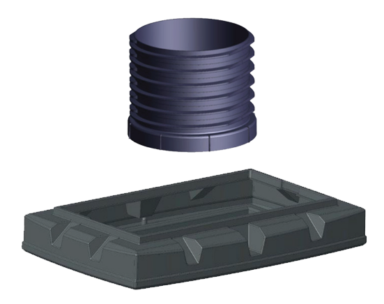 Pack rehausses bionut2 fosse filtre